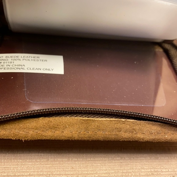 NWOT English Leather leather card wallet - Picture 9 of 15